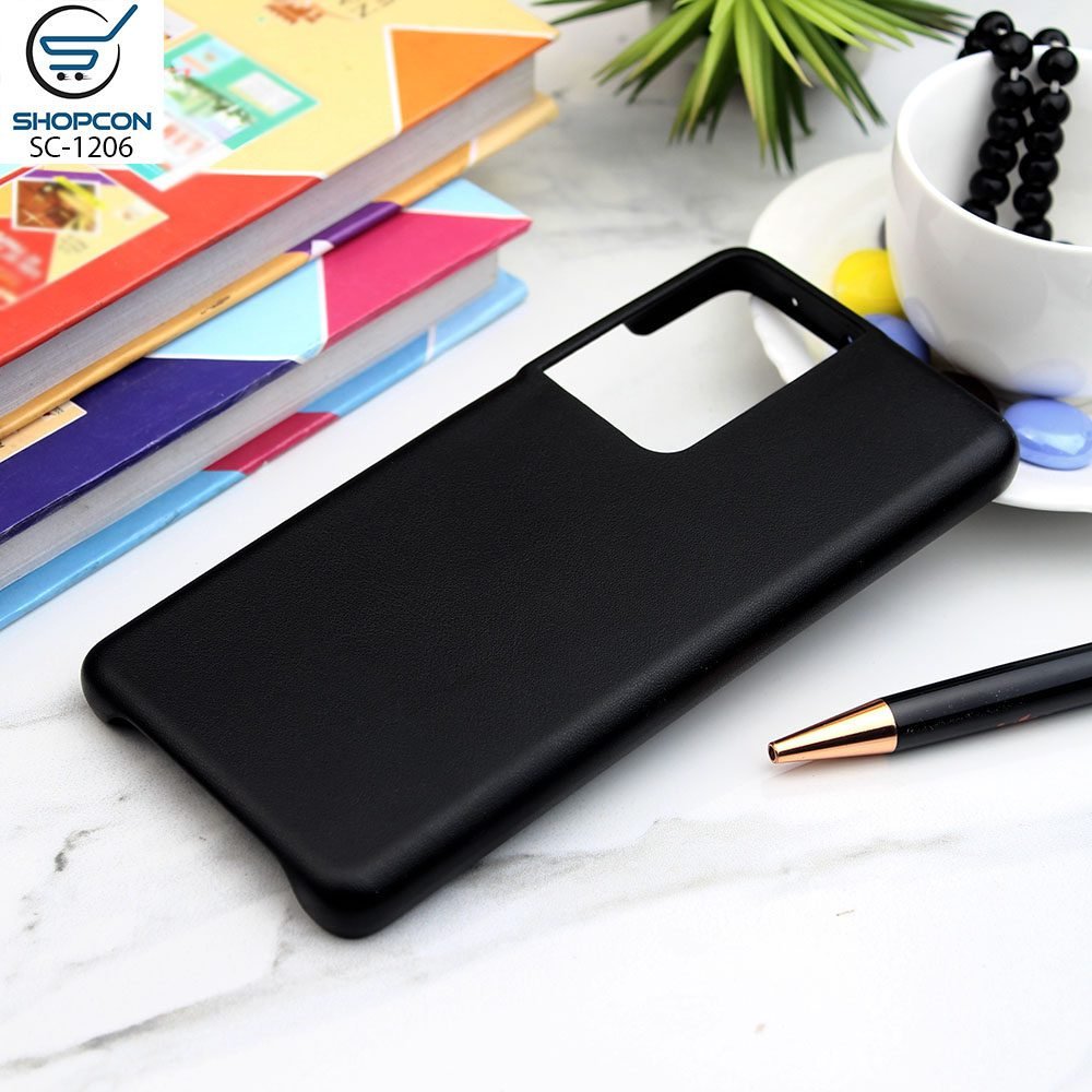 Sumsung Galaxy S21 Ultra / Dignified Leather Case / Drop Protection / Mobile Cover