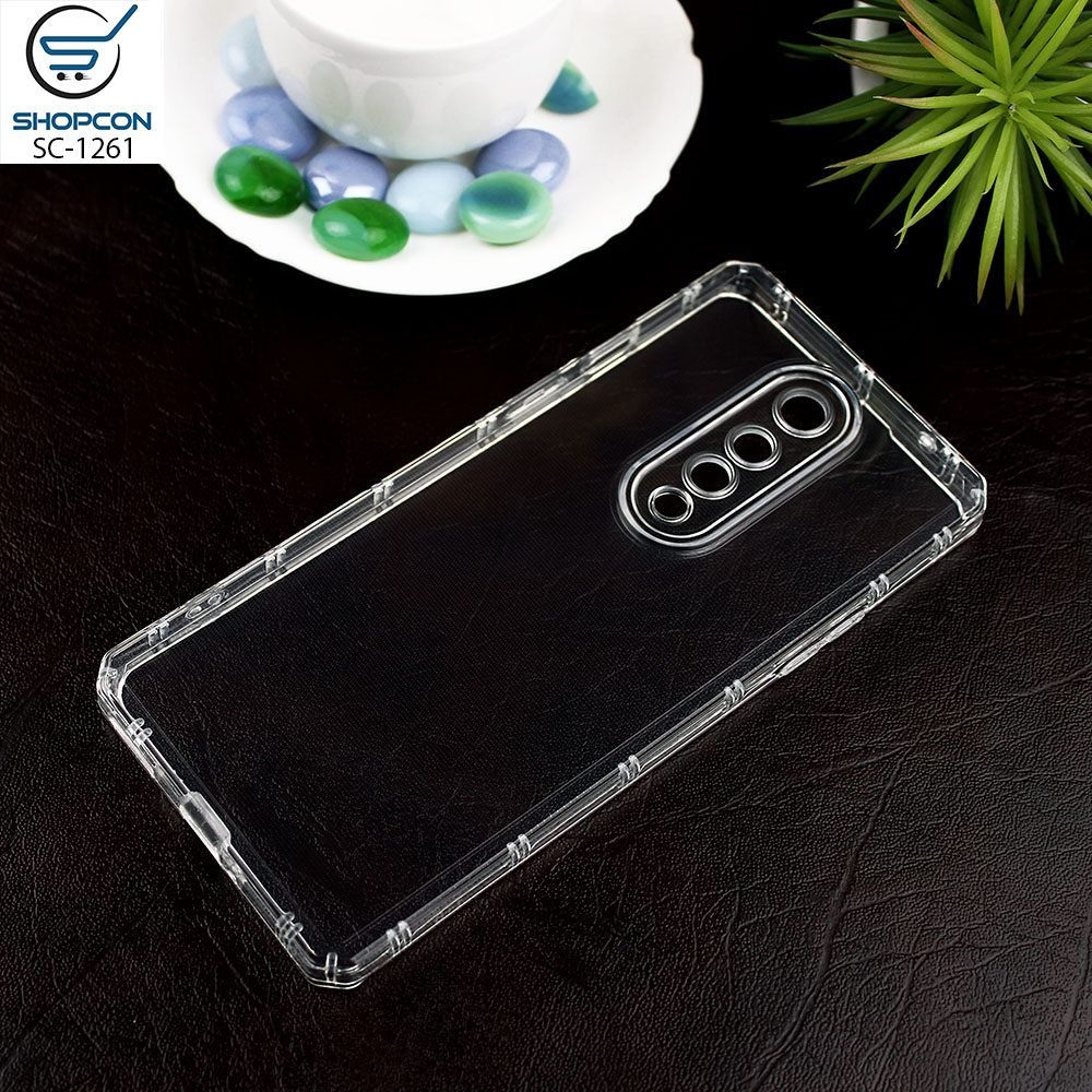 OnePlus 8 / Transparent TPU Case / Airbag Borders / Camera protectcion / Mobile Cover
