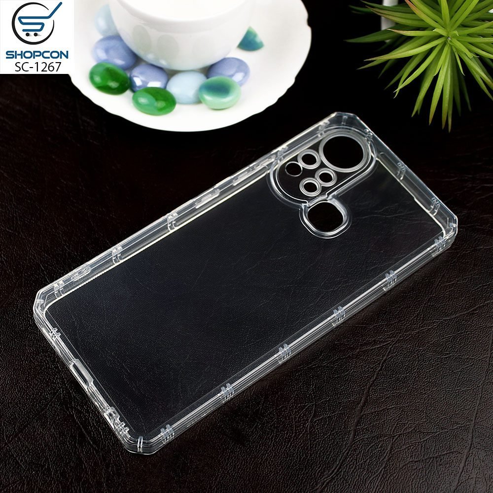 Inf Hot 11S / Transparent TPU Case / Airbag Borders / Camera protectcion / Mobile Cover