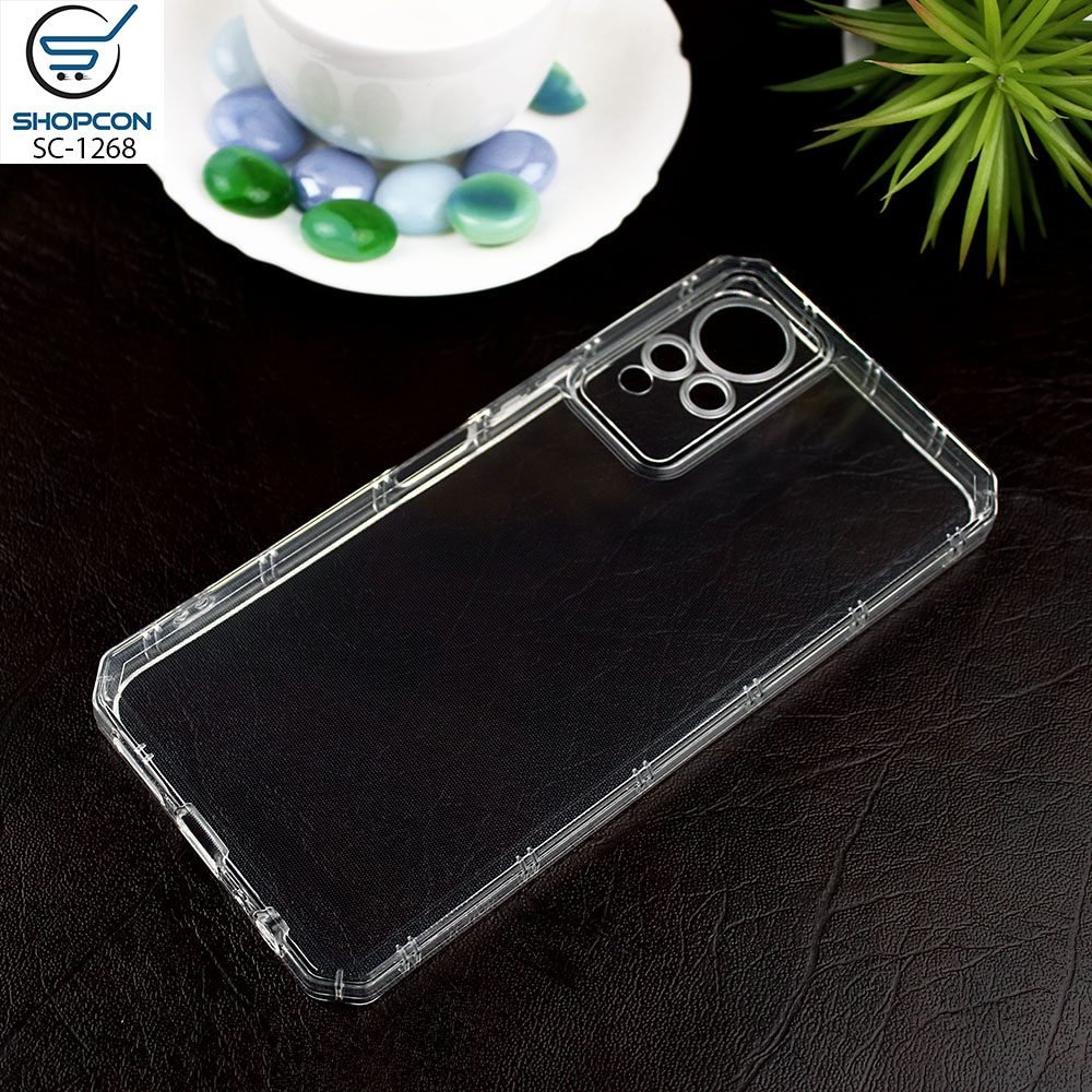 Inf Note 11/Note 12 / Transparent TPU Case / Airbag Borders / Camera protectcion / Mobile Cover