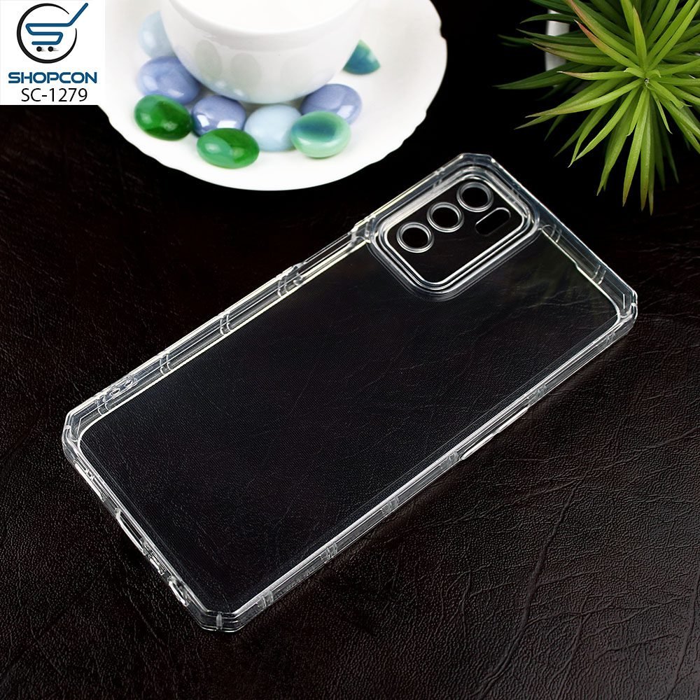 Oppo A16 4G/A16S / Transparent TPU Case / Airbag Borders / Camera protectcion / Mobile Cover