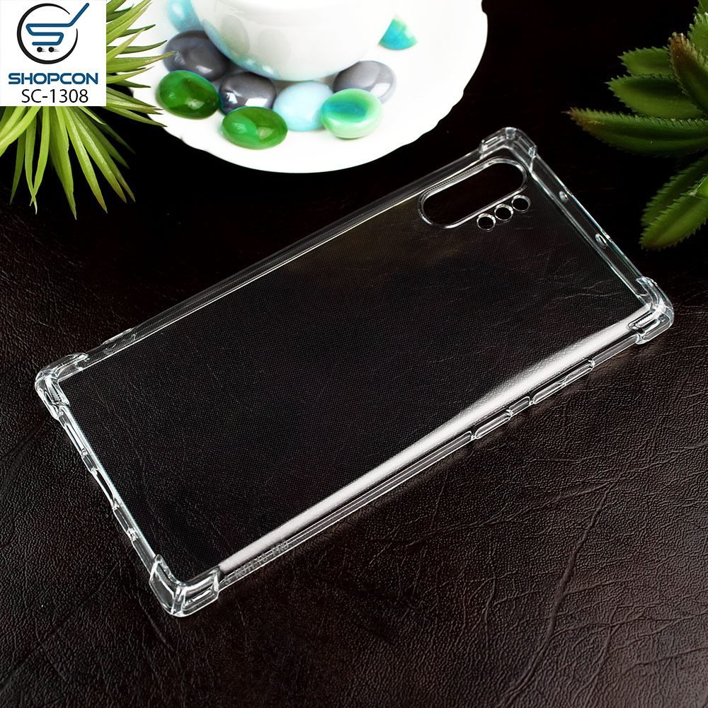 Samsung Galaxy Note 10 Plus / Transparent TPU Case / Four Cornor Airbag / Camera protectcion / Mobile Cover