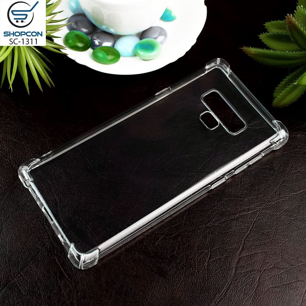 Samsung Galaxy Note 9 / Transparent TPU Case / Four Cornor Airbag / Camera protectcion / Mobile Cover